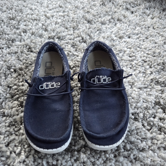 Hey Dude Navy Blue Casual Shoes - Picture 5 of 7